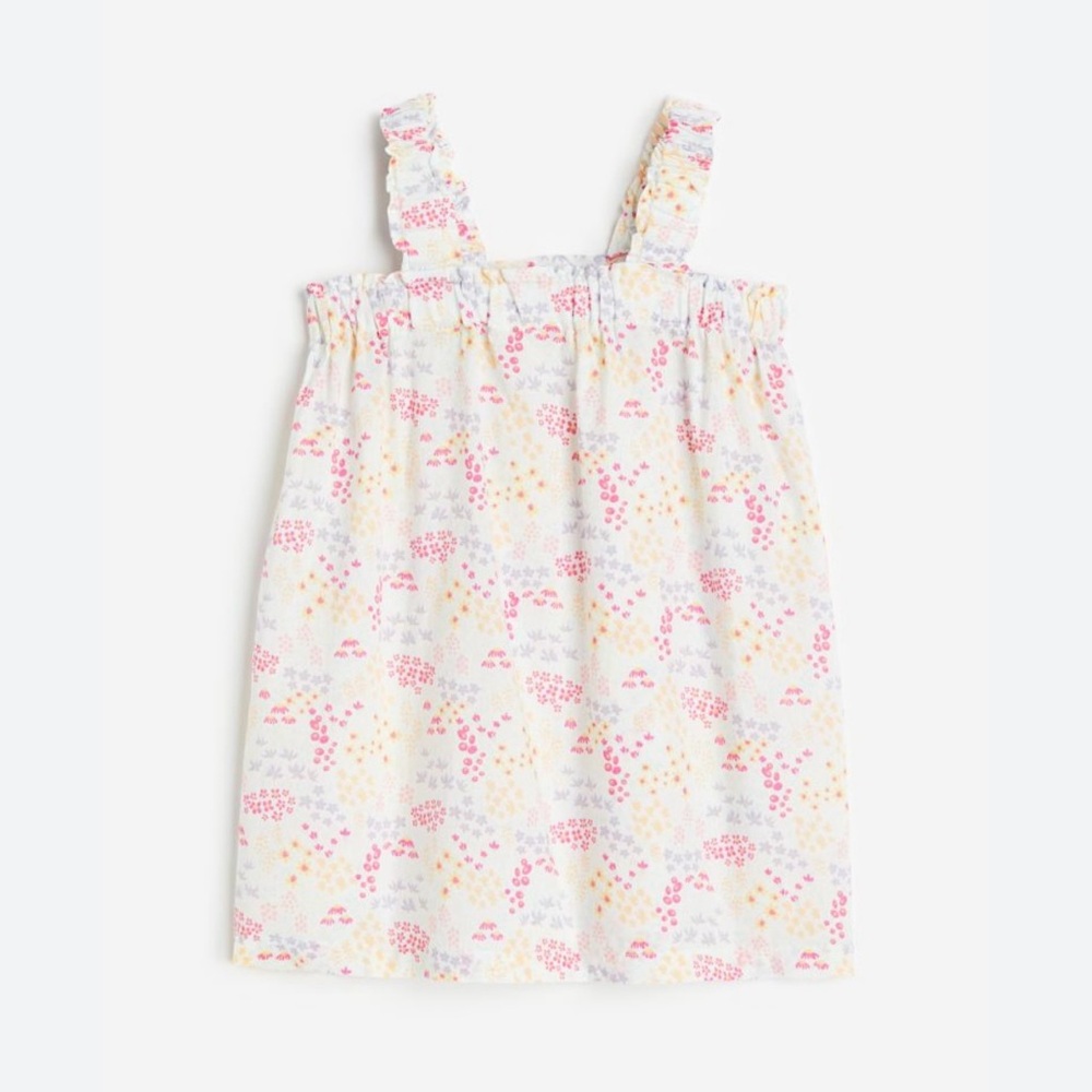 Loose- Fit Floral Airy Dress NWOT